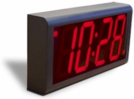 galleon systems large digital wall clocks synchronise using ntp\sntp.