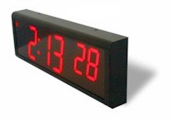 power-over-ethernet digital wall clock