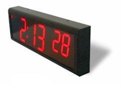 ethernet networked digital wall clock